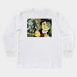 Reflections of a Stranger Kids Long Sleeve T-Shirt